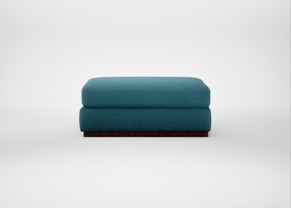 Trento Ottoman Brushed Cotton Cadet