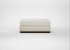 Trento Ottoman Chunky Boucle Ecru