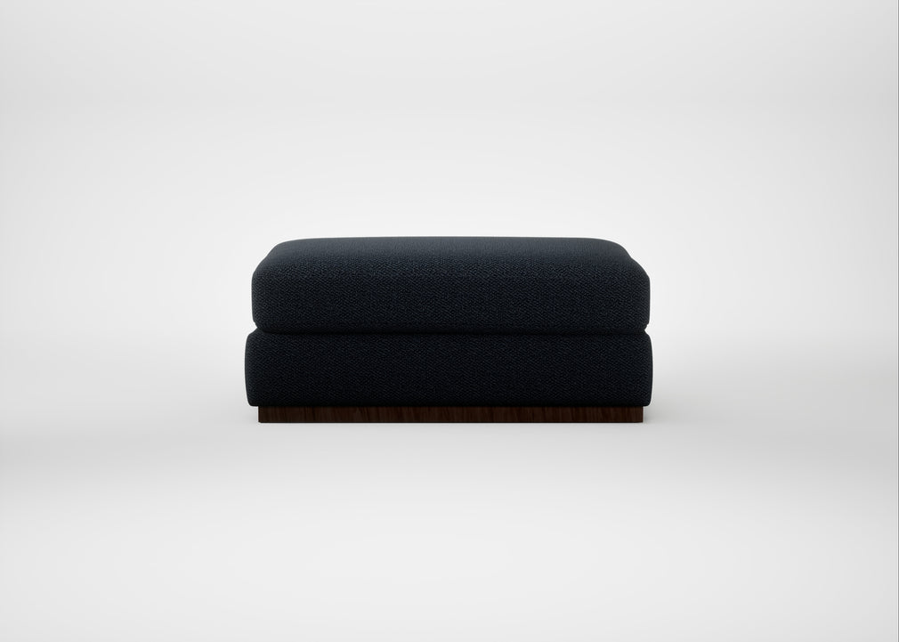 Trento Ottoman Loop Twill Midnight