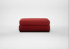 Trento Ottoman Melton Wool Red Oxide