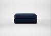 Trento Ottoman Smart Cotton Linen Indigo