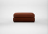 Trento Ottoman Smart Cotton Linen Rust