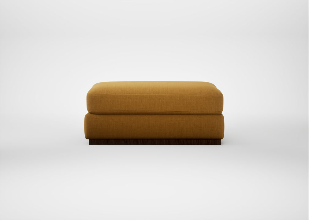 Trento Ottoman Smart Cotton Linen Sahara