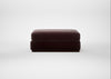 Trento Ottoman Smart Luxe Velvet Acorn
