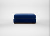 Trento Ottoman Smart Luxe Velvet Azure