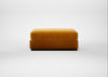 Trento Ottoman Smart Luxe Velvet Cognac