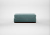 Trento Ottoman Smart Luxe Velvet Mineral Blue