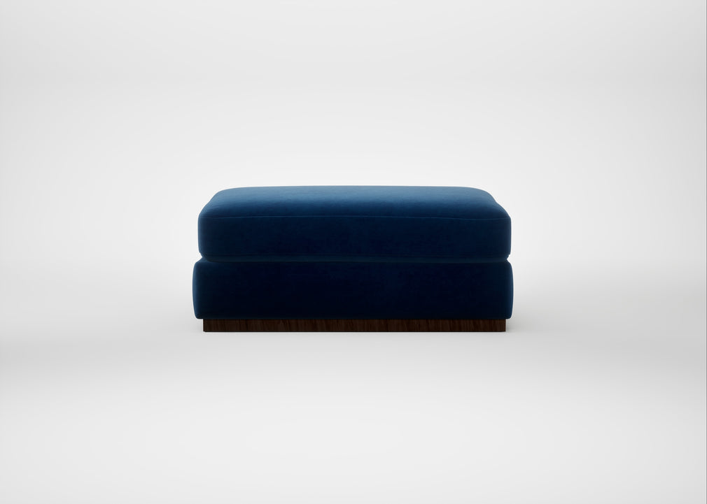 Trento Ottoman Smart Velvet Dusk