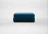 Trento Ottoman Smart Velvet Ocean Blue
