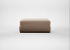 Trento Ottoman Smart Velvet Pebble