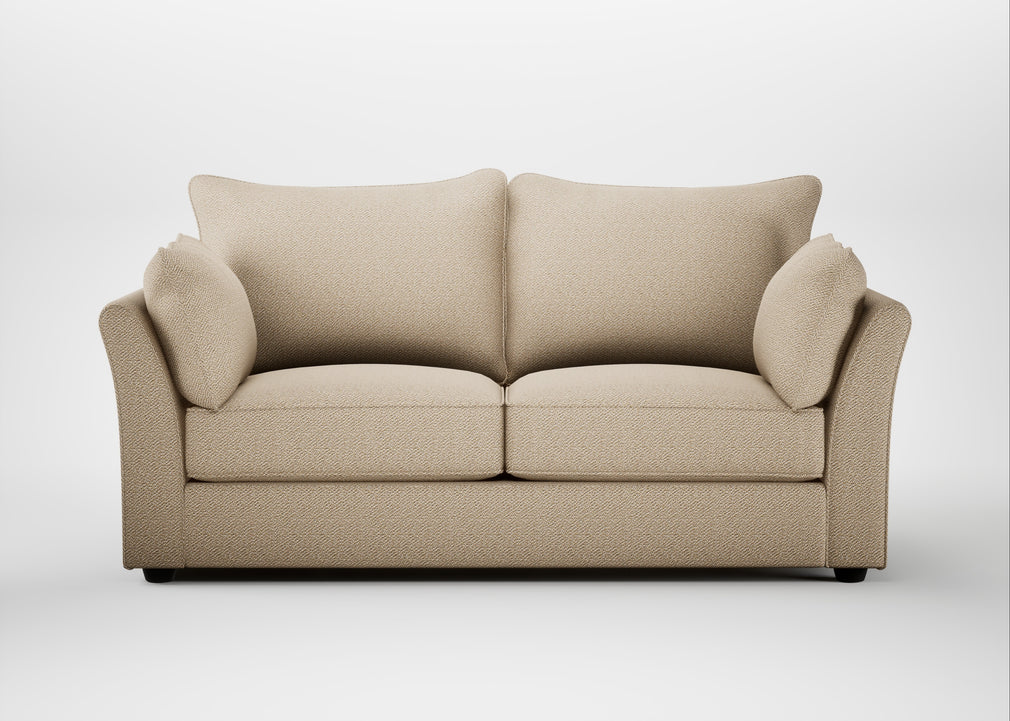 Tailor 3 Seater Sofa Loop Twill Fossil / Black