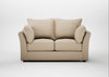 Tailor 2 Seater Sofa Loop Twill Fossil / Walnut Stained
