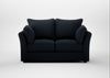 Tailor 2 Seater Sofa Loop Twill Midnight / Black