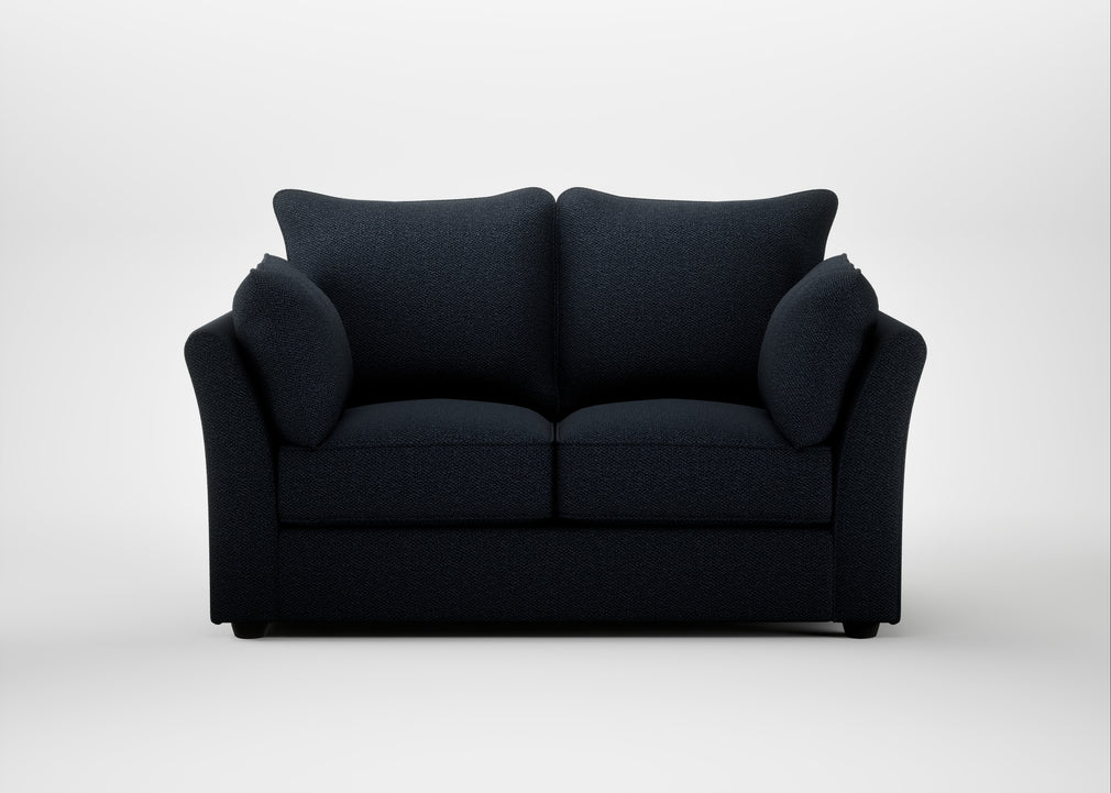 Tailor 2 Seater Sofa Loop Twill Midnight / Black