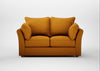 Tailor 2 Seater Sofa Loop Twill Ochre / Natural
