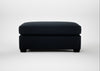 Torino Footstool Loop Boucle Twill Midnight / Black