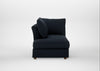 Tailor Left Hand Facing Chaise Unit Loop Twill Midnight / Natural