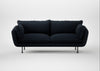 Allora 3 Seater Sofa Loop Twill Midnight / Black