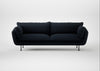Allora 4 Seater Sofa Loop Boucle Twill Midnight / Black