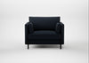 Tortona Armchair Loop Boucle Twill Midnight