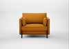 Tortona Armchair Loop Boucle Twill Ochre