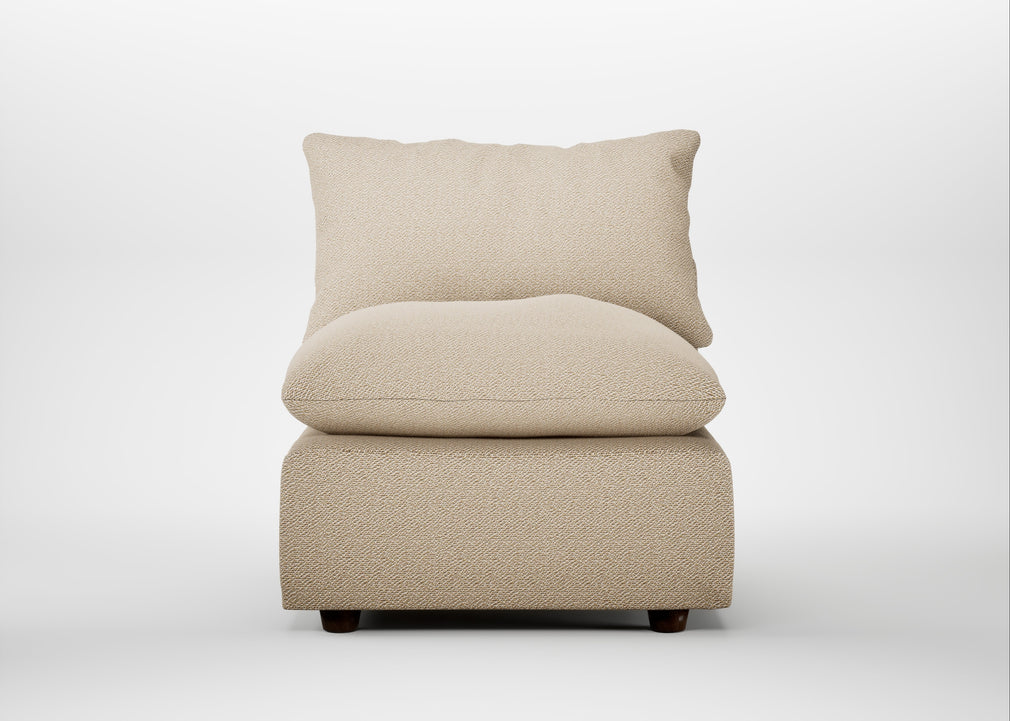 Astrid Single Unit Loop Twill Fossil / Walnut Stained Beech