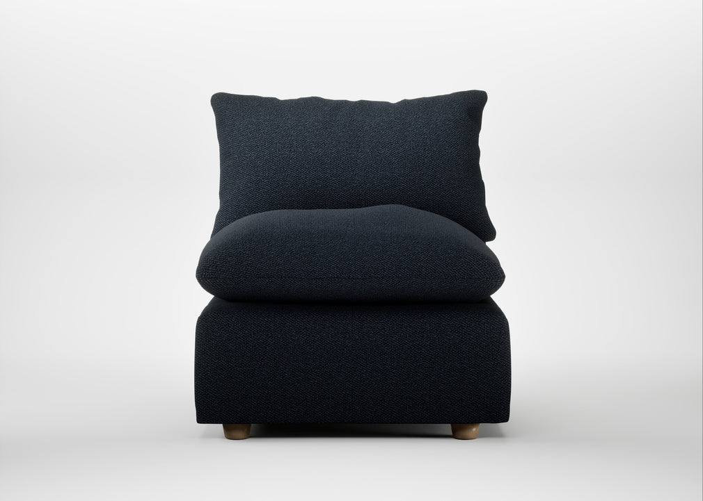 Astrid Single Unit Loop Boucle Twill Midnight / Natural Beech