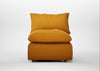 Astrid Single Unit Loop Boucle Twill Ochre / Natural Beech