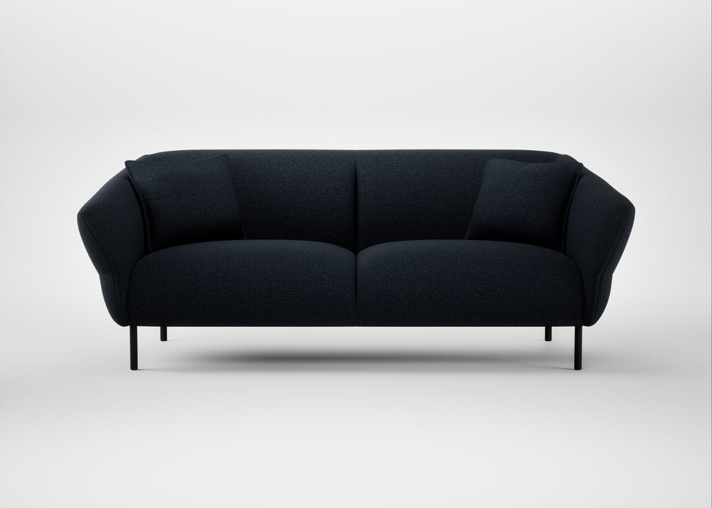Alto 3 Seater Sofa Loop Boucle Twill Midnight