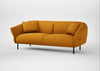 Alto 3 Seater Sofa Loop Boucle Twill Ochre