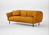 Alto 3 Seater Sofa Loop Boucle Twill Ochre