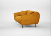 Alto 3 Seater Sofa Loop Boucle Twill Ochre