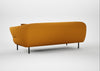 Alto 3 Seater Sofa Loop Boucle Twill Ochre
