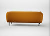 Alto 3 Seater Sofa Loop Boucle Twill Ochre