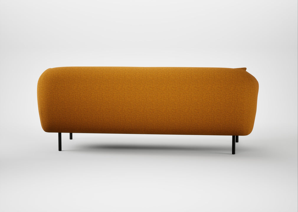 Alto 3 Seater Sofa Loop Boucle Twill Ochre