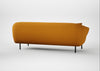 Alto 3 Seater Sofa Loop Boucle Twill Ochre