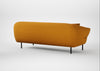 Alto 3 Seater Sofa Loop Boucle Twill Ochre