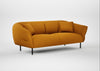 Alto 3 Seater Sofa Loop Boucle Twill Ochre
