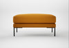Torrington Ottoman Loop Boucle Twill Ochre