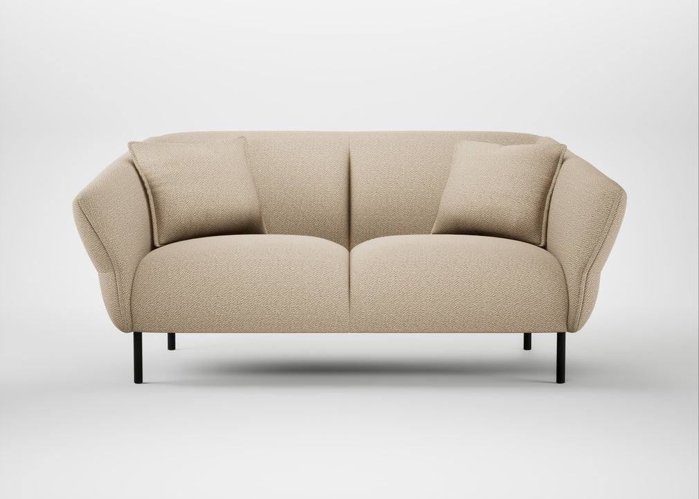 Alto 2 Seater Sofa Loop Twill Fossil