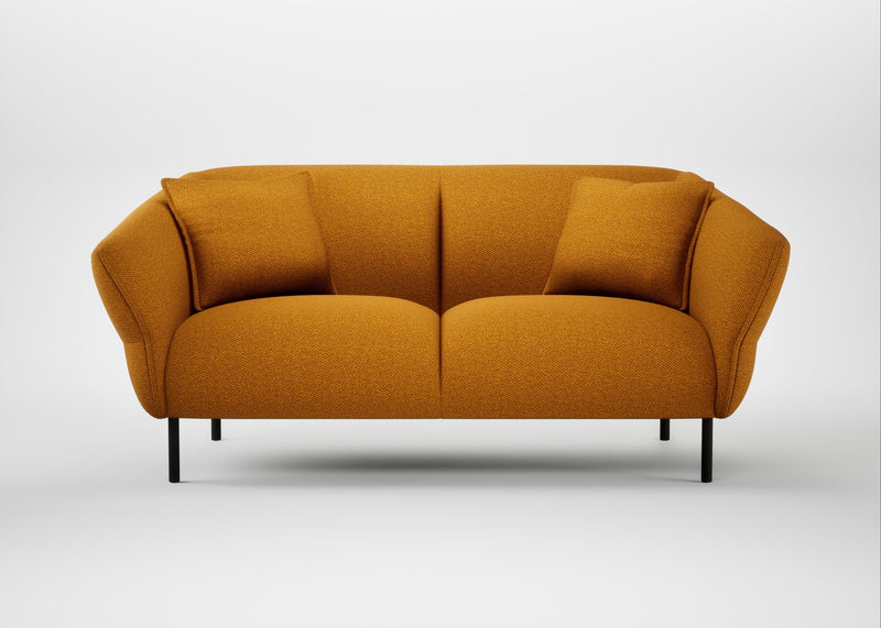 Alto 2 Seater Sofa Loop Twill Ochre