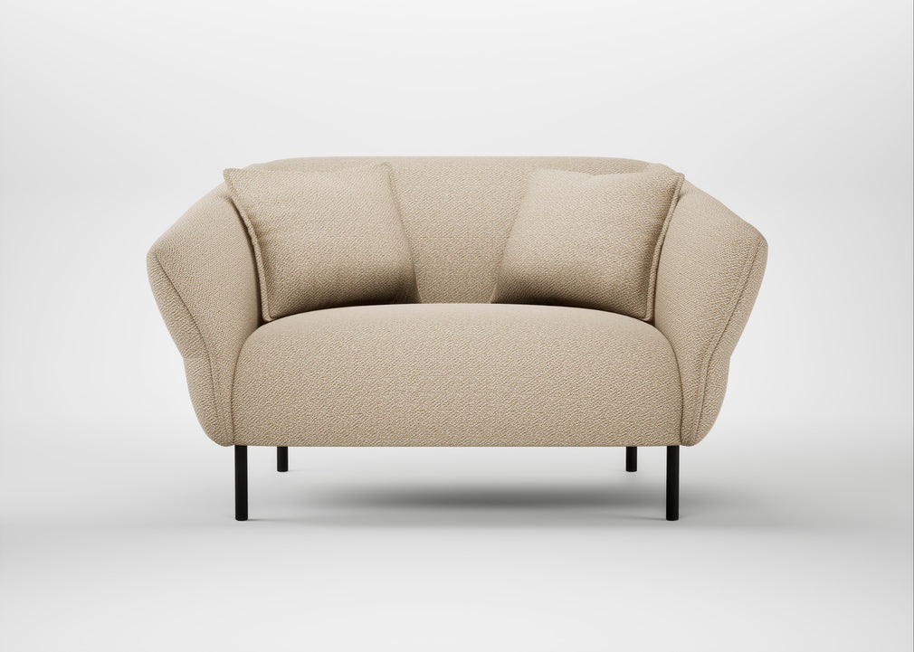 Alto Loveseat Loop Twill Fossil