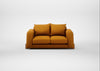 Nuvola 2 Seater Sofa Loop Boucle Twill Ochre / Natural