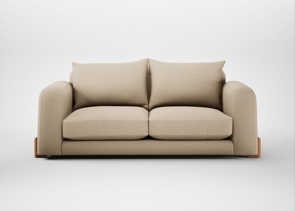 Nuvola 3 Seater Sofa Loop Twill Fossil / Natural