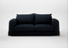 Nuvola 3 Seater Sofa Loop Boucle Twill Midnight / Natural