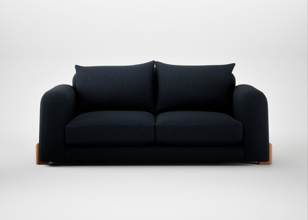 Nuvola 3 Seater Sofa Loop Boucle Twill Midnight / Natural