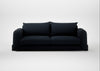 Nuvola 4 Seater Sofa Loop Twill Midnight / Black