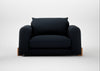 Nuvola Loveseat Loop Twill Midnight / Natural