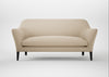 Wallis 3 Seater Sofa Loop Twill Fossil / Black