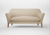 Wallis 3 Seater Sofa Loop Twill Fossil / Natural